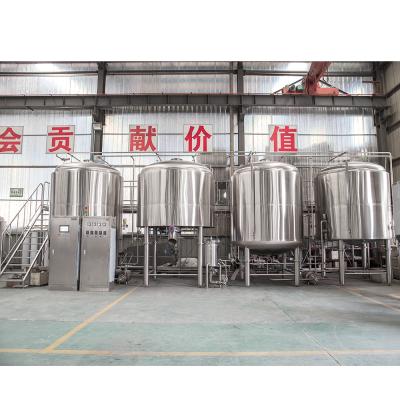 China Commecial NDL Craft Brewing Equipment 5000L Industrial Beer Brewery Fermentation Plant 304 Stainless Steel Four-Vessel for sale