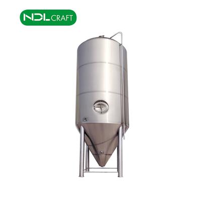 China Jacket 5000 L Conical 100000 L Hotels Beer Fermentation Tank Glycol Fermenter For Brewing Fermentation for sale