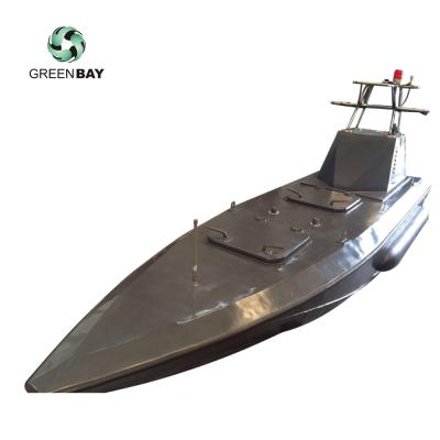 China Aluminum alloy aluminum alloy touched autopilot surface vesselSurvey bathymetry RC boat self-righti remote control vehicle for sale