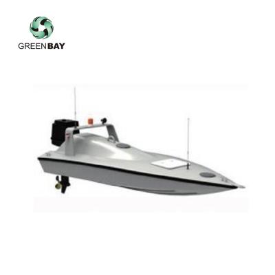 China Aluminum Alloy Electronics Launches Outdoor Vessel Bathymetry Survey Autonomous Remote Control Boat in Ocean for sale