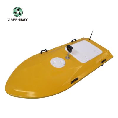 China Steel USV-I1650 Touched Survey Boat Powerful Remote Control Boat Thruster Surface Vessel Double Wide Profile For Stability for sale