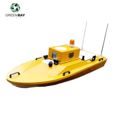 China Double Thruster PE 1.75m Aluminum Alloy Hull Power Survey Boat Hybrid Remote Control Autopilot Remote Controlled Outdoor Vessel for sale