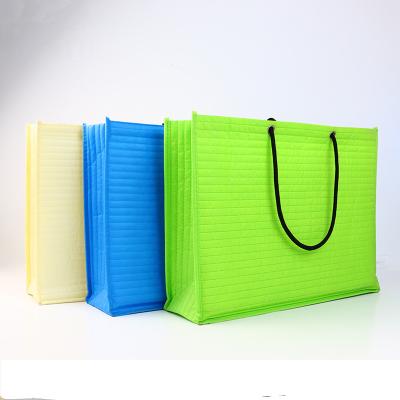 China Eco - Friendly Wholesale Custom Packaging Non Woven Reusable Printing Non Woven Shopping Bag Grocery Bag for sale