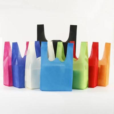 China Eco-friendly Factory Selling High Quality Grocery Bag Multi-Function Pocket Eco-Friendly Non-woven Shopping Bags for sale