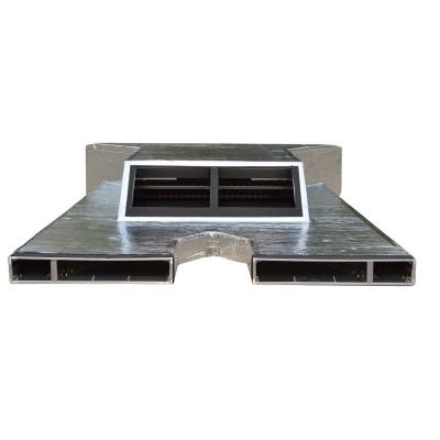 China China Air Conditioning Vent Stack Cheap Rolled Pipe Rectangular Central Process Air Duct for sale