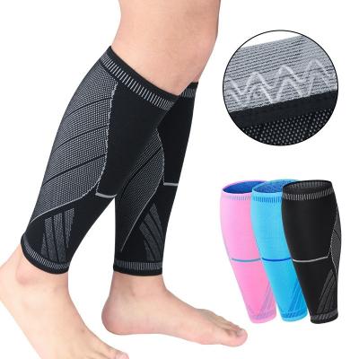 China Wear Resistant Knitting Nylon Compression Calf Sleeve for sale