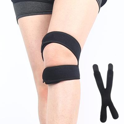 China MONCAIS Breathable Adjustable Sport Protector Double Patella Strap for sale