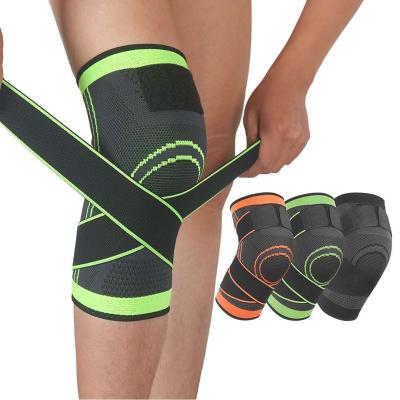 China Breathable Comfort Anti Slip Compression Knitting Knee Brace Support Sleeve For Pain Relief Products, Sports, Running, Jogging, Lifting for sale