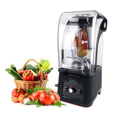 China Hotel Commercial Blender With Healthy Cover Professional High Speed ​​Smoothie Blender With CE Ice Breaking Blender Electric Blender for sale