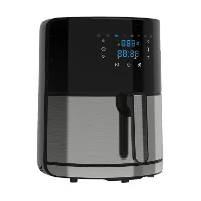 China Household 4-in-1 Basket Hot Air Fryer Air Deep Fryer Without Oil Digital Touch Screen for sale