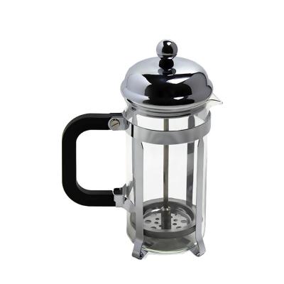 China Sustainable Gold Silver Color Food Grade Stainless Steel Custom French Press for sale