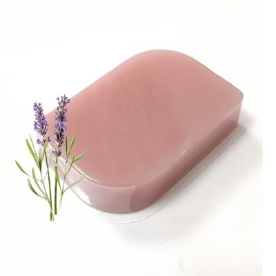 China Handmade Body Basic Cleansing Wash Soap by Lavender Essence for sale