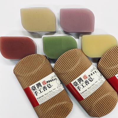 China Promotional Handmade Hand Face Bath Lavender Base Cleansing Soap for sale