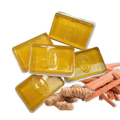 China Refined Oil Control Turmeric & Sandalwood Extract Base Soap For Men for sale