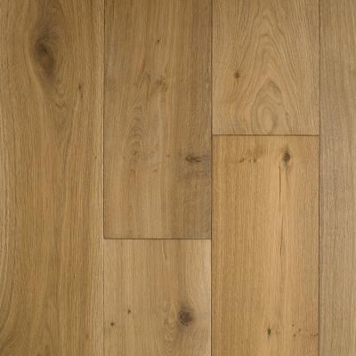 China Contemporary French White Oak 220 mm Wide Vintage White Washed Color Hardwood Flooring Engineered for sale