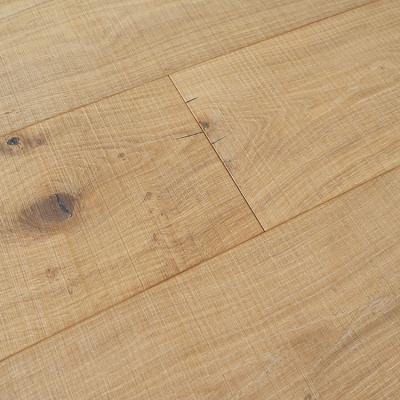 China Modern Wide Plank 3 Layer European Oak Engineered Wood Click Flooring for sale