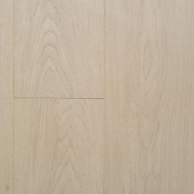 China Contemporary European Oak White Color And Wide Plank Wood Flooring Prices Engineered for sale