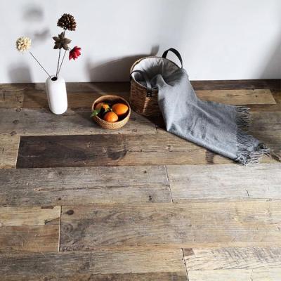 China Reclaimed and Recycled Engineered Timber Farmhouse Wood Flooring for sale