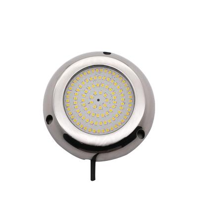 China LANDSCAPE IP68 6W 8W 12W 18W 24W 30W 35W 42W Niche Replace Underwater Led Lamp 316 RGB Slim IP68 Stainless Steel Pool Lighting for sale