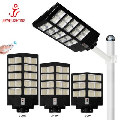 China Wholesale Price Ip65 Waterproof Outdoor ROAD 180w 240w 300w All In One Solar Power Integrated Led Street Light for sale