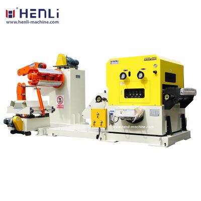 China Factory NCHL-300C 3 in 1 Integrated Processing Machinery Decoiler Stator Feeder With Uncoiler Machine for sale