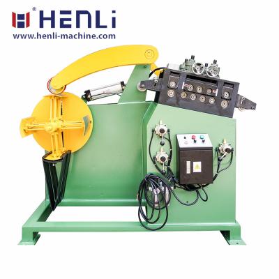 China HENLI Factory Direct Machinery | uncoiler round 2 in 1 metal uncoiler and stator manual automatic decoiling for sale