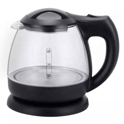 China 360 Degree Travel Mini Glass Electric Kettle Portable Electric Flask Water Power Tool High Quality Bottom Rotating Kettle Kitchen Appliances for sale