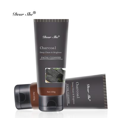 China WholesalePrivate Brand New Charcoal DEEP CLEANSING Deep Clean and Brighten Facial Cleanser Makre Your Skin Brighten Fresh and Moisturize for sale