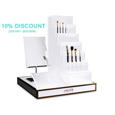 China For Brush APEX 39 Slots Makeup Brush Display Stand Countertop Makeup Display Stand For Store for sale