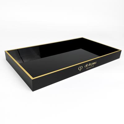 China For APEX Cosmetic Luxury Shop Countertop Acrylic Display Tray For Makeup Sample Jewelery for sale