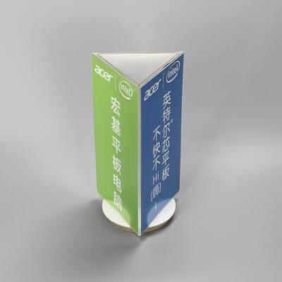 China For Custom Signs APEX Factory Advertising Pop Up Counter Top Display For Store for sale