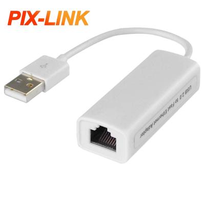 China LAPTOP USB Network Card Adapter Usb 2.0 to rj45 Ethernet 10/100m Wired Lan Adapter for PC for sale