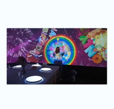 China Wall Game Restaurant New Indoor/Outdoor Holographic Immersive Interactive Wall Floor and Party Room for sale