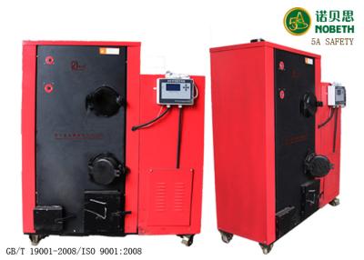 China Red 50KG Biomass Steam Boiler With Spiral Conveyor , Wood Pellet Fired Boiler for sale