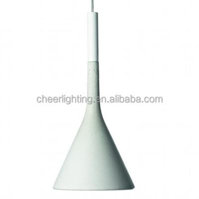 China Cement Modern Cement Suspension Plumb Pendant Light for sale