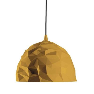 China modern innder rock gold exterior pendant light black/white modern resin pendant for choice for sale