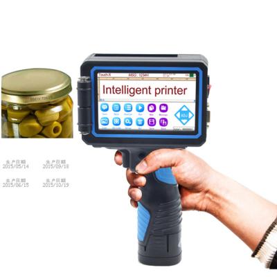 China Applicable good quality porous food&beverage TIJ industrial handheld inkjet batch code printer factory for sale