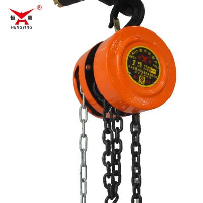 China Good quality low price direct chain block factory supply lifting round type manual chain hoist 1-30ton for sale