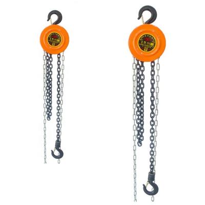 China Good Quality Popular Lifting Chain Block Round Type Manual Chain Hoist With 1-30ton Capacity for sale