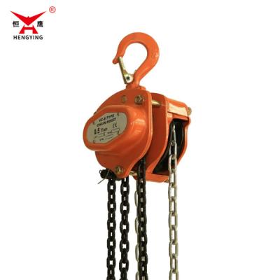 China 1/2ton VC-B Industrial Lifting Chain Hoist Block 500kgs Manual Chain Hoist Supplier for sale