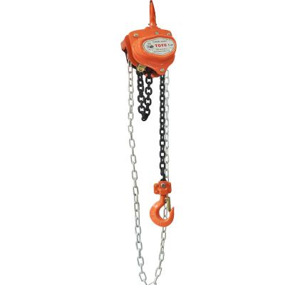 China Easy Operation Safety Convenience Material Handling Equipment Manual Chain Hoist Pulley 2 Ton Chain Block for sale