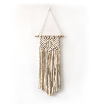 China Dorm Bohemian Living Room Bedroom Cotton Macrame Wall Handmade Dream Catcher Hanging Home Wall Woven Art Decor Tapestry Decorations for sale