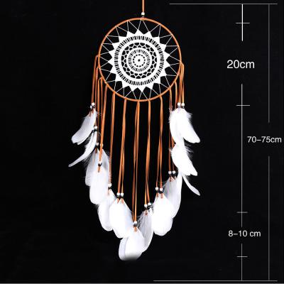 China Wholesale Wedding Bohemian Dream Catcher Boho Decoration Kids Nursery Room Macrame Dreamcatcher Wind Chimes Hanging Decor for sale