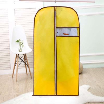 China Modern Eco-friendly Wardrobe Wedding Suit Hanging Ziplock Garment Bags, High Quality Travel Clothes Storage Protector Dustproof Bags for sale