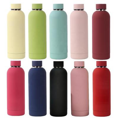 China 500ML BPA Free Stainless Steel Water Bottle Flask Vacuum Sports Viable Double Walled Insulated Water Bottle for sale