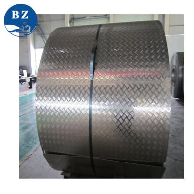 China Line 3003 Aluminum Tread Plate For Construction Machinery for sale