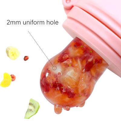 China Infant Nipple Soother BPA Free Infant Nipple Fruit Fresh Vegetable Food Conductive Silicone Newborn Pacifier Baby Toddler Nipple en venta