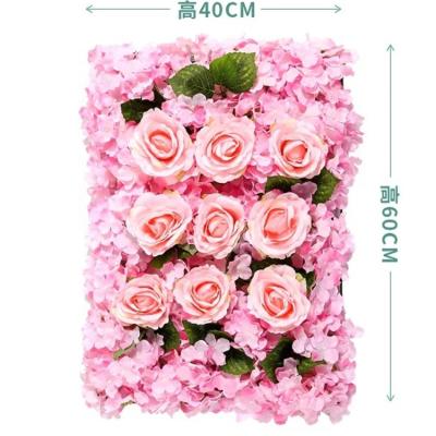 China Nail salon wall hanging flower nail salon beauty salon artificial wall flower bush for sale for sale