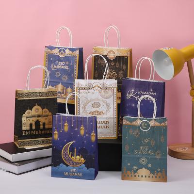 China EID Mubarak Ramadan Decoration Muslim Islamic Party Supplies EID Bag Decoration EID Mubarak Gift Bags Ramadan Kareem for sale