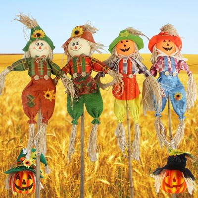 China Halloween Party Supplies Halloween Decorations Giant Scarecrow Halloween House Outdoor Garden Decor Party Supplies Item Crafts for sale